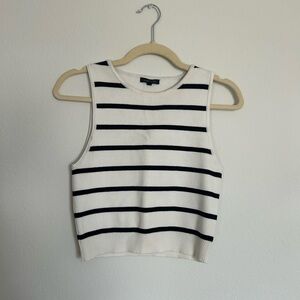 Ribbed Crop Tank Top